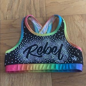 rebel athletic bra
